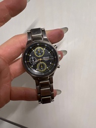 Seiko Chronograph Titanium 100M 男裝石英錶