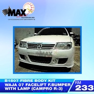 PROTON WAJA 2007 FACELIFT CAMPRO R3 FRONT BUMPER BODYKIT