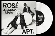 韓國女團單飛 Rose 朴彩瑛 (BlackPink)  / ROSÉ (Rosie) / Bruno Mars -  APT. 7” Vinyl Single (白色) 7吋黑膠單曲 (2025年3