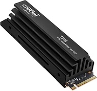 Crucial T705 2TB 3D NAND NVMe PCIe 5.0 M.2 SSD with Heatsink up to 14,500MB/s CT2000T705SSD5-JP