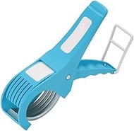 ROXA Plastic Vegetable Cutter Vegetable Chopper Veg Cutter Bhindi Cutter Multi Cutter (Blue)