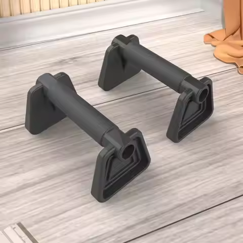 1 Pair Bodybuilding Street Fitness Push Up Bar Thickened Handle Non-slip Flatland Push-up Rack Stabl