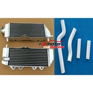 Radiator+White Hose For Yamaha YZ250 YZ 250 YZ250X YZ250G 2-stroke 2002-2019 17