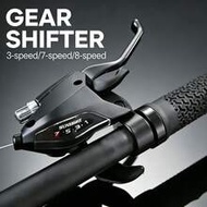 7-Speed/8-Speed/3-Speed Mountain Bike Gear Shift Knob, Clear Gear Window Visible, Quick Gear Shiftin