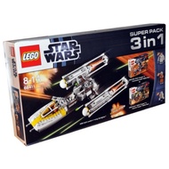 LEGO 66411 Star Wars Bundle Pack, Super Pack 3 in 1 (Sets 9488, 9489, and 9495)