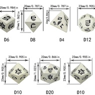 7TRPG Supply Cthulhu Wheatfield Monster Circle Dice Dungeons Dragons and Dungeons DND Multi-faced Se