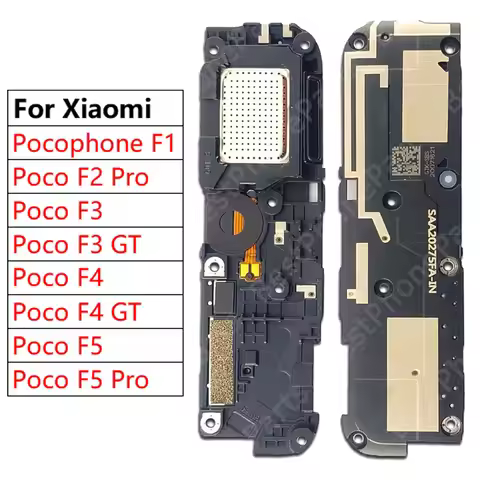 Loudspeaker For Xiaomi Pocophone Poco F2 Pro F3 F4 GT F1 F5 Pro 5G Loud Speaker Buzzer Ringer Sound 