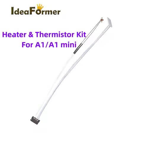 1/2Pcs For Bambu Lab A1/A1 Mini Thermistor Heating Plate A1/A1 mini Hotend Quick ReplacementParts He