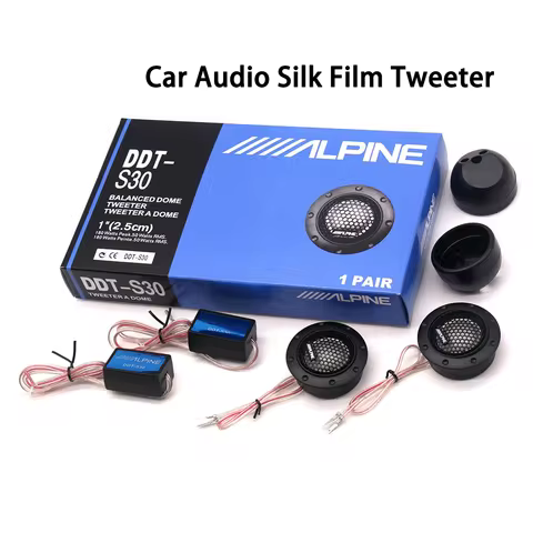 DDT-S30 Car Tweeter 12-24V Power Loud Car Audio Speaker High Quality Car Small Speaker Set for Car A