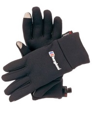 berghaus - 英國保暖手套 - Touch Screen Glove, Black/Black L/XL