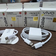Oppo C to C Data Cable 1M Oppo Usb Type c to Type c Charger Cable