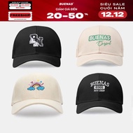 Unisex men's and women's embroidered wash fabric baseball cap, local brand BUENAS