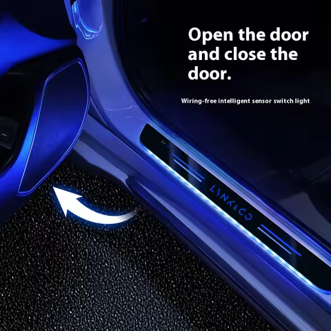 Car LED Wireless Threshold Light For LYNK&CO 03 06 900 09 08EM-P 01 06EM-P Z20 Z10 09EM-P 05 Hatchba