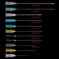 Blunt-Tip Cannulaสําหรับฟิลเลอร์ฉีด 18G 21G 22G 23G 25G 27G30G uric Acid Facialบรรจุจมูกเล็กน้อยBlun