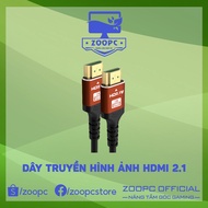 Hdmi 2.1 Cable 8k60hz 4k240hz Supports 3D HDR for Laptop, PC, TV | Zoopcstore