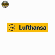Lufthansa airways airport sticker