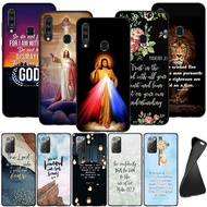 Huawei Y6P Y9a Y7a Nova 4e 4 Nova4e Soft TPU Silicone Cover Phone Case Casing Christian Bible Verse 