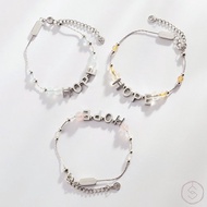 專屬希望 | 海藍寶 粉水晶 黃水晶 | 天然水晶手鍊