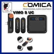 COMICA VIMO S UC 2.4G DUAL-CHANNEL MINI WIRELESS MICROPHONE TYPE C