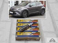 หัวเทียน แพลทตินัม  Toyota C-HR / CHR ( ตั้งแต่ 2017 -  ) รุ่น 1.8  1.8 Hybrid  ชุด 4 หัว : Hella PN