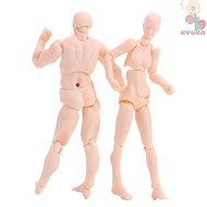 AVUKA Action Figure Figurine Anime Figure Human Postures For Artists Action Toy Figure Model