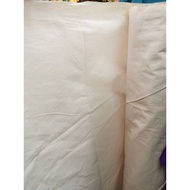 KAIN BELACU COTTON (BIDANG 38") COTTON CALICO GREY SHEETING TEXTILE