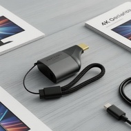 Vention USB-C4K HDMI 2.0 60Hz ,、、 Penyesuai USB-C ke HDMI 2.0 4K 60Hz Vention untuk Projektor, TV & 