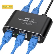 RJ45 LAN Splitter 1 to 4 1000M Network Splitter Network Switch LAN Splitter Gigabit Ethernet Switch 