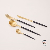 SARABARN Dessert Fork and Knives Set | ชุดช้อนส้อมและมีด
