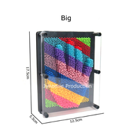 Children Pin Art DIY Toy DIY Art DIY Pinart Sensory Toy Board Game Art Craft Montessori Board Game M