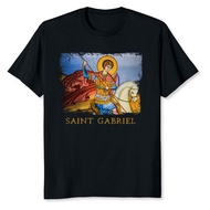 Saint Gabriel The Archangel Gabriel Wings T-Shirt
