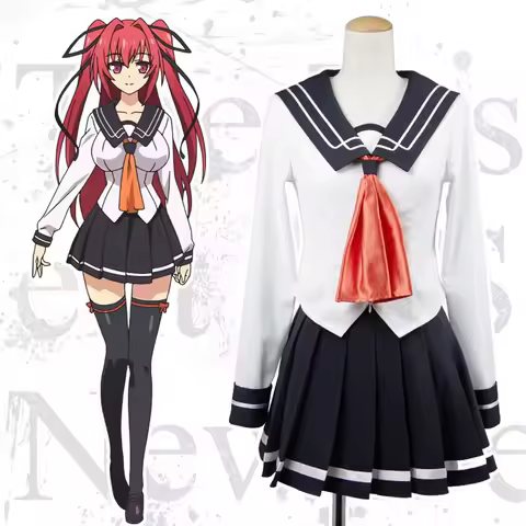 Anime The Testament of Sister New Devil Naruse Mio Cosplay Costumes Sailor Suit School Uniform