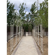 HY-D Arch Flower Stand Climbing Rattan Iron Garden Climbing Bracket Chinese Rose Courtyard Rattan Stand Outdoor Shelf Su