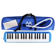 Pianika 37 Key BONUS Stiker Tuts Nada Huruf Angka Tas Softcase Melodica Pianica QM-47