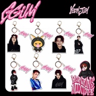 Cui Ranjun < GGUM > SOLO Acrylic Double-Sided Transparent Keychain Pendant Doll Flash Merchandise