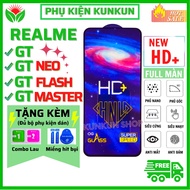 Realme GT / GT Neo / GT Flash / GT Neo Master Tempered Glass - Full Screen - Hardness 99H - Clarity HD +.