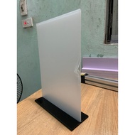Standee mica menu a5, table menu a6