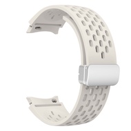 Silicone Dây đeo cho Samsung Galaxy Watch 6/5/4 44mm 40mm Watch 5 Pro 45mm khóa ban nhạc cho Galaxy