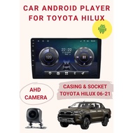 Android Player Package Promotion For TOYOTA HILUX 06-21 Free AHD Reverse Camera