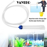 YAYEEO Aquarium Cleaner Handheld Fecal Clean Durable Siphon Hose