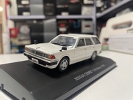 1: 43 DISM Nissan Duke Y30 Station Car Model Nissan Cedric Van 1995 White