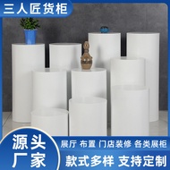 Paint Live Station Exhibition Exhibition Exhibition Exhibition Table Round Platform Display Table Cy