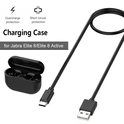 590mAh Wireless Earphones Charging Case with LED Indicator Earphone Charger Box Charger Case for Jab