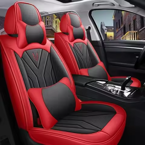 Universal Style Car Seat Covers for Land Rover Velar Range Rover Sport Range Evoque Freelander Car A