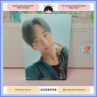 ☏ ❐ ☍ [OFFICIAL] SEVENTEEN FTS Face The Sun Carat Version Carver Photocard RPC