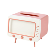 New model Tissue box with phone stand tissue box  television  mobile phone stand phone stand tissue 