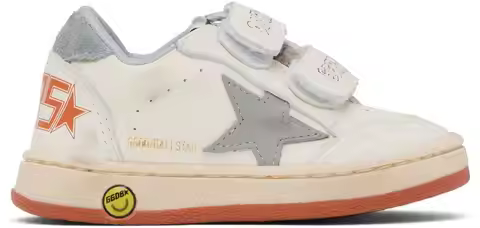 Golden Goose | Baby White Ball Star Strap Sneakers