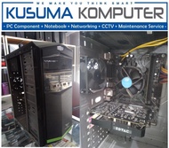 KOMPUTER PC GAMING CORE i3 9100F + GTX 1050 TI + KONIDI BEKAS 2ND