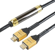 HORIC HDM500-275GD High Speed HDMI Cable with Equalizer, 50m Gold, Full HD, 3D, HEC, ARC, Link Function
