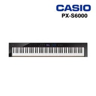 小叮噹的店-CASIO PX-S6000 88鍵 電鋼琴 木材塑膠混合琴鍵 便攜簡約型 數位鋼琴 單主機 含三踏板